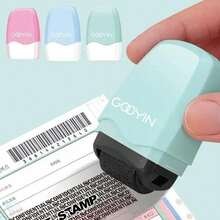Identity Protection Roller Stamp For Identity Identification Shielding, Identity Theft Protection Stamp - Privacy Secret And Address Shielder - Single Piece - View 1