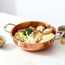 Olla Ramen coreana duradera de acero inoxidable, olla portátil para Pasta, fideos, mariscos, multiusos para el hogar y herramientas de cocina al aire libre - Ver 2