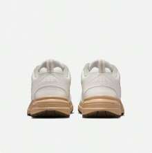 Nike Zapatos casuales de corte bajo antideslizantes para hombres Air Monarch IV - Blanco - Ver 6