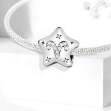 1pc Delicate Constellation Pattern Beaded Accessory, Suitable For Women To Wear Or DIY Jewelry Like Bracelets And Necklaces, A Thoughtful Gift For Girlfriend - Stars and Constellations - View 5