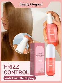 Cherry Allure Fragrance Mist - Long-Lasting Scent, Refreshing And Non-Greasy, Nourishes Hair, Emits A Charming Warm Floral Aroma, Making It The Perfect Gift For Ladies For Dates, Parties And Everyday Use. - Hot Pink - View 2