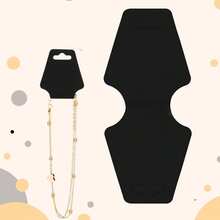 50pcs Jewelry Display Cards, Necklace, Bracelet, Hair Tie Storage Organizer - A - View 15