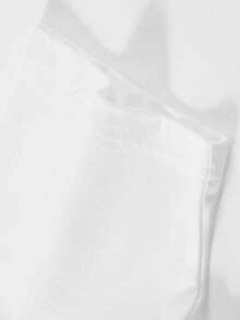 This Disney Mickey Mouse Pattern Casual And Simple Crew Neck Short-Sleeved T-Shirt Is Designed For Both Baby Boys And Girls, Making It An Ideal Choice For Summer Wear. - trắng - Xem 4