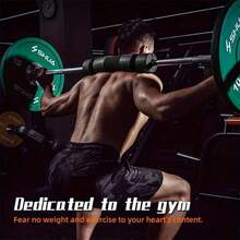 1pc Unisex Barbell Pad, Thick Neck Protection Pad For Squats, Glute Bridges And Hip Thrusts, Fitness Training Equipment - Multicolor - View 6