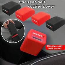 1pc Scratch-Resistant Silicone Car Seat Belt Buckle Cover Car Safety Accessory Protector For All Car Models - SPORT-r - View 3