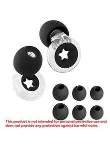 Reusable Silicone Earplugs, Waterproof & Noise Blocking, Suitable For Swimming, Sleeping, Snoring, Study, Music Concerts, Outdoor Travel, Industrial Work, Comfortable - Multicolor - View 7