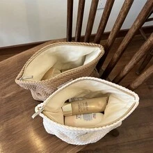 1 túi đựng mỹ phẩm cỡ lớn, túi đựng băng vệ sinh và mỹ phẩm cho nữ, ví đựng tiền xu di động, đồ trang trí phòng. - Nhiều màu - Xem 5
