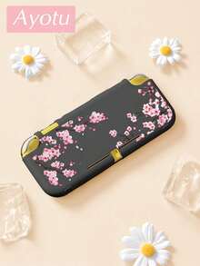Ayotu 樱花图案游戏机外壳及配件套装，兼容Switch/Switch OLED/Switch Lite，包含保护壳、收纳袋、主机外壳、主机防尘罩、游戏卡盒、手柄握把等。适合作为圣诞节、春日浪漫、情人节、开学季等场合的礼物。 - 彩色 - 查看 17