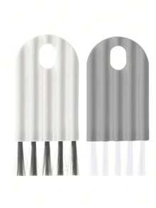 1 PC Multi-Functional Desktop Set - Brush For Computer Keyboard, Cup Gap Cleaner, Flexible Cleaning Brush, Insulated Cup, Bottle Cap Groove Gap Multi-Purpose Brush - A - View 1