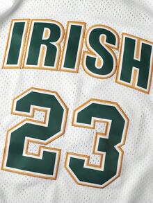 American 23 Men's Basketball Shirt S-3XL White - White - View 5