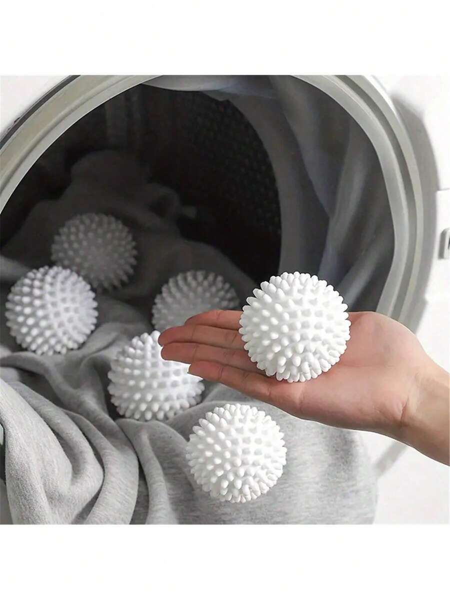 5个可重复使用的洗衣球 - 衣物柔顺剂、除球、防皱、无需用电，简约春夏必备 - 彩色 - 查看 1