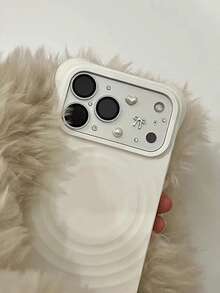 可爱3D蝴蝶结水晶透明相机镜头保护膜，兼容 17 Pro Max/17 Pro，玻璃镜头保护膜，适用于日常、办公室、家庭使用，防水防震防摔防刮花。 - 彩色 - 查看 8