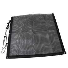 Dog Car Barrier Pet Car Divider Net With Adjusting Rope And Hook Multifunctional Car Dog Guardrail Used For SUV Car Truck - Approximately 112.5 X 60.5 cm - View 4