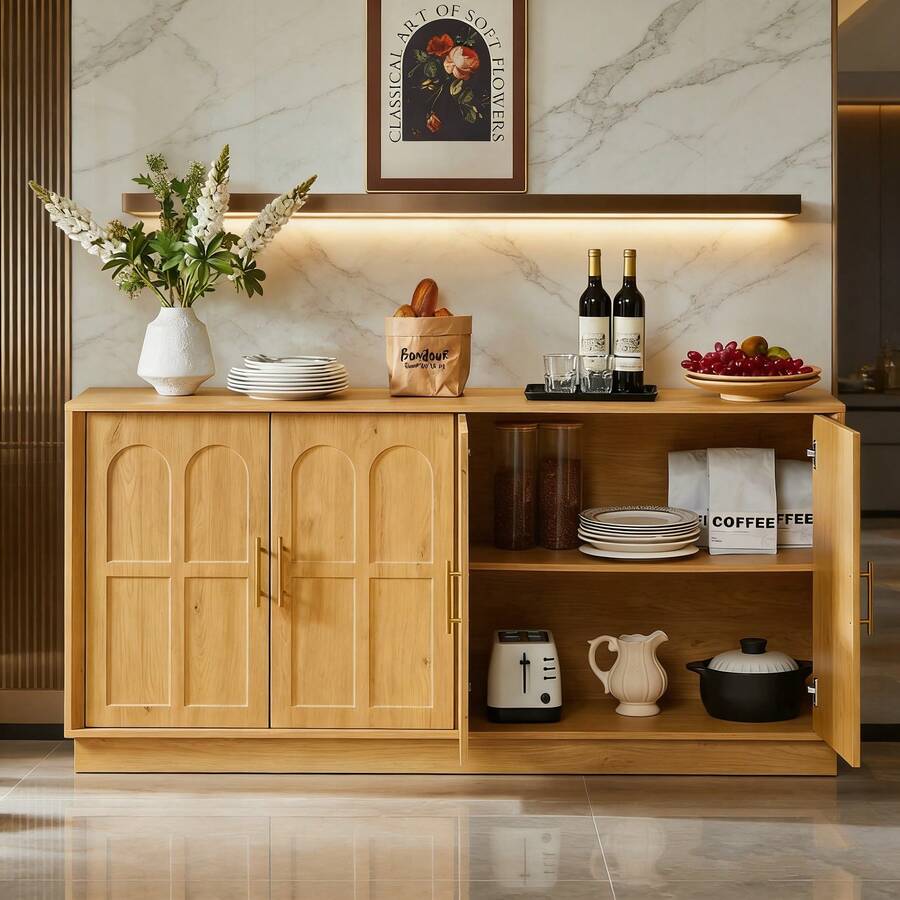 Bufféer och skänkar - naturlig - Visa 1