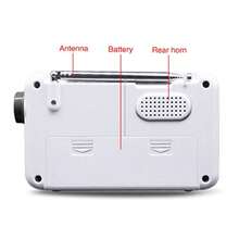 Shower Clock - White - View 4