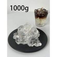 100g/500g/1000g Transparent Crystal Jelly Wax, DIY Handmade Candle Material, Smokeless Fragrance Wax Craft Gift - A - View 9