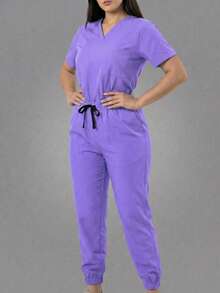 Scrub Sets - Lilac Purple - View 5