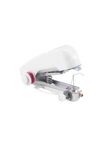 14件套便携式迷你手动缝纫机，手持式简易缝纫机，家用小型缝纫机，白色 - 1件，小型缝纫机 - A - 查看 11