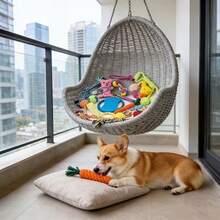 Bộ 6 món đồ chơi dây thừng thắt nút cho thú cưng, đồ chơi cho chó giúp giải trí và tương tác. - Nhiều màu - Xem 9