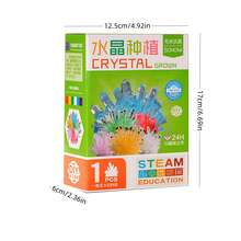 Crystal Growing Experiment Kit | Science Exploration Handmade Materials Crystal Cultivation Interesting Teaching Aids - Multicolor - View 7