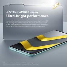Xiaomi POCO M8 5G 全球版智能手机,支持 NFC、小米 HyperOS 2、屏下指纹识别、AI 人脸解锁,存储卡可扩展至 1TB,机身厚度仅 7.35 毫米,采用纤薄 3D 曲面设计,配备 6.77 英寸 120Hz 流光 AMOLED 显示屏,亮度高达 3200 尼特,支持护眼功能。搭载 5000 万像素 AI 双摄系统,支持光融合传感器和 4K 视频录制。采用骁龙 6 Gen 3 先进 4nm 工艺 5G 处理器,支持 45W 涡轮快充,电池容量为 5520mAh。 - 綠色 - 查看 4