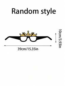 12pcs Black & Gold Birthday Party Glasses, Suitable As Birthday Photo Props, Unique Birthday Party Perfect Gift - Party Glasses - View 8