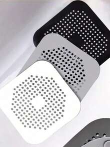 Bộ 3 miếng lọc tóc bằng silicon có giác hút, nút chặn cống chống tắc nghẽn bằng silicon - Ngăn ngừa tắc nghẽn và mùi hôi, thích hợp cho phòng tắm, nhà bếp, vòi sen, bồn tắm, cống thoát nước bồn rửa, thiết kế giác hút dễ dàng vệ sinh, phù hợp với bồn rửa nhà tắm và nhà bếp, bộ lọc chống tắc nghẽn bồn rửa, nút chặn cống sàn, phụ kiện phòng tắm, trang trí nhà cửa, đồ dùng học tập, phụ kiện bồn rửa nhà bếp, đồ dùng thiết yếu trong gia đình (Có sẵn 1/2/3 cái) - Nhiều màu - Xem 15