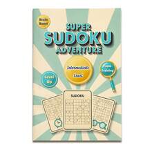 Super Sudoku Adventure Puzzle Book Series – Beginner To Challenge Logic Grid Brain Training With Star Progress Tracker, Focus & Critical Thinking Skill Builder, Screen-Free Educational Gift For Easter, Graduation & Summer Holiday - Sudoku - View 13