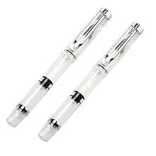 Transparent Beauty Calligraphy Ink Brush Pen Water Brush Refillable Ink Pen Art Supplies Writing Signature Tools Gift - Pen - View 14