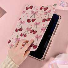 1个带笔槽的多角度磁吸支架保护套，支持自动休眠/唤醒功能，可爱平板电脑保护套，兼容Pro/Air/三星Galaxy A9/S9/S7/S10+/小米Pad/5/6/7 - 彩色 - 查看 7