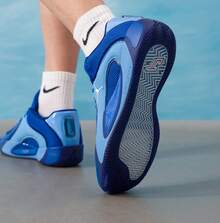 Nike 男子JORDAN TATUM 4 PF 塔圖姆4 實戰籃球鞋 - 藍色 - 查看 5