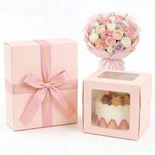 Dây ruy băng nhiều màu sắc mùa xuân, được thiết kế cho sinh nhật, tiệc tùng, bó hoa, làm bánh, gói quà - Dễ dàng tạo nơ, bó hoa, trang trí bánh, 1 gói - 6 - Xem 11