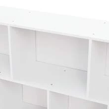 YUNRUX Bookcases - White - View 6