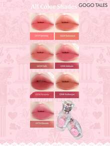 GOGO TALES GOGOTALES 甜美粉红芭蕾雾唇泥，低饱和度裸色，轻盈不拔干，滋润丰盈，百搭持久，哑光丝绒质地，适合日常自然妆容 - G03# BATTEMENT - 查看 8
