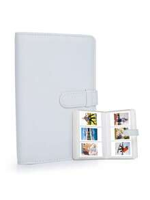 1pc A5 Photo Album Storage Bag, PU Leather Photo Album Organizer With 25pcs Photo Sleeves - Multicolor - View 11
