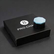 1pc Professional Octagonal Billiard Cue Chalk, Billiard Chalk, Enhanced Grip, Long-Lasting, Anti-Slip Cue, Won't Fall Off, Integrated Front Wiper, Comes With Portable Protective Case - Multicolor - View 10