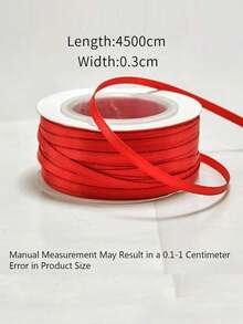 Dây ruy băng satin nhiều màu sắc 0.3cm/3mm (50 Yards), ruy băng satin polyester mật độ cao hai mặt, thích hợp cho phụ kiện tóc thủ công, mũ đội đầu, hộp quà thắt nơ, quà tặng Ngày của Mẹ, Ngày Valentine, ruy băng gói quà cưới, ruy băng thủ công, gói quà bánh, bó hoa, trang trí nơ cho tiệc lễ hội. - Nhiều màu - Xem 9