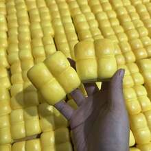 柔软慢回弹面包形减压玩具，带4个隔层 - 彩色 - 查看 5