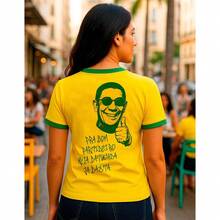Brazil  Partideiro Half Batucada T-Shirt 2026 - Yellow - View 4