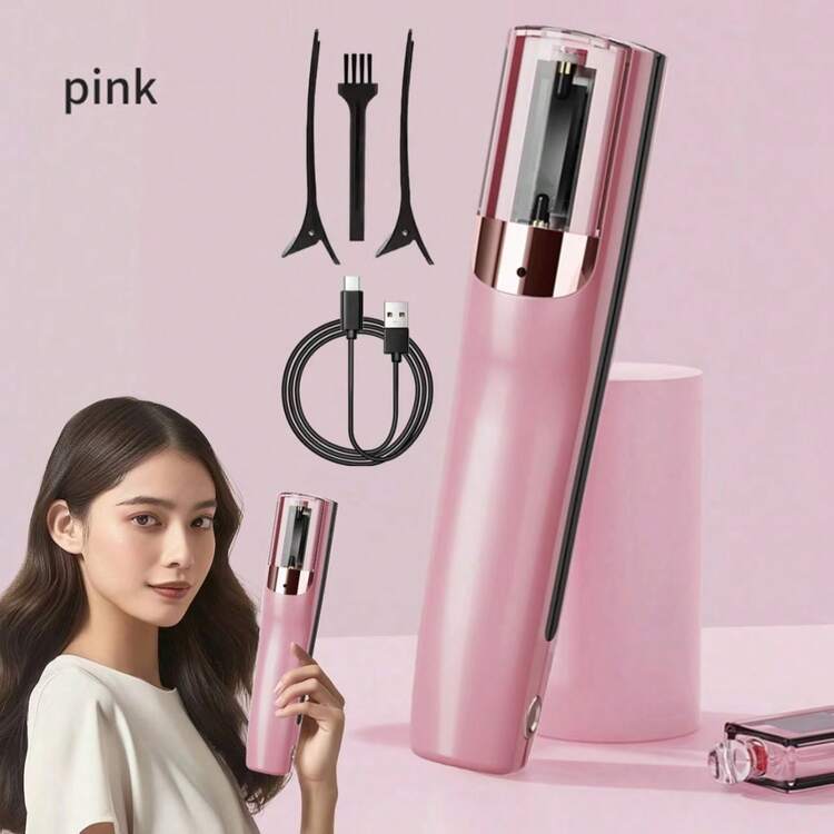 理发器，分叉修剪器，理发器，护发，夏季自动分叉理发器，C型充电式分叉理发器，自动分叉修剪器，专业护发礼品，父亲节自动电动理发器，家用沙龙专用C型充电式分叉理发器，无线边缘控制修剪器 - 彩色 - 查看 10