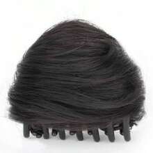 猫耳假发发髻发夹，蓬松假发髻发饰，可爱甜美双发髻发夹，假发环双发髻发型，角色扮演猫咪花苞头饰 HA2770 - 彩色 - 查看 13