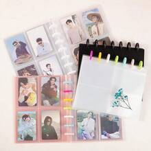 Kpop Photo Album New INS Multi-Pockets Loose-Leaf Binder 3 Inch Photocard Holder Idol Cards Collect Book Star Chaser - Multicolor - View 6