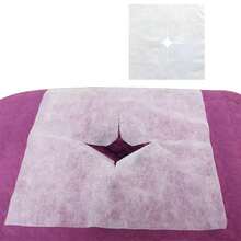 100pcs Disposable Non-Woven Massage Bed Pad & Headrest Cover, Tattoo Accessories - Multicolor - View 2