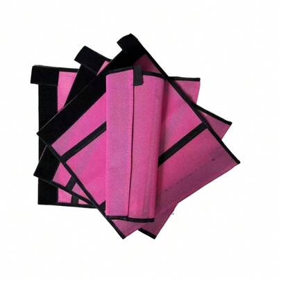 4pcs Horse Leg Guards, Professional Horse Racing Equipment, Breathable Anti-Mosquito Leg Protectors, Made Of Polyester Material