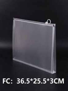 1 pieza/9 piezas Bolsa de archivo con cremallera transparente tamaño A4, Bolsa con cremallera tamaño A5, Bolsa de papelería para exámenes personalizada tamaño A6, de gran capacidad, carpeta de archivo expandible, organizador de archivos de plástico PP resistente con cierre, adecuado para la escuela, la oficina y el hogar - A - Ver 17