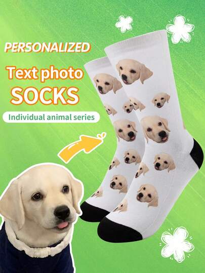 1 Pair Custom Face Socks, Custom Photo Sock, Custom Printed Socks, Personalized Funny Face Socks, Custom Picture Socks, Put Any Face On The Socks, Anniversary Gift, Valentine Gift, Birthday Gift Unique, Customized Treasure Finds, Winter Fashion, Christmas Gift, Personalized Gifts For Men/Women Ideal Gifts For Him Family, Grandparents, Children Living Room, Bedroom, For Graduation, For Winter, For Christmas, For Fall/Autumn, For Holiday