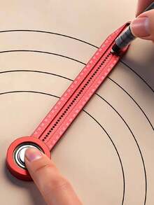 A Multifunctional Compass Used By Professional Carpenters! The Heavy-Duty Aluminum Structure Is Durable, And It Includes A Complete Set Of Triangle Ruler And Marking - One Size - View 2