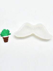 1pc New DIY Wing Pendant Silicone Mold, Creative Angel Wings & Feather Wings Silicone Mold - A-White - View 8