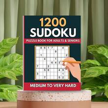 1pc, 20 Pages, New Sudoku Book, Suitable For Daily Leisure, Home Relaxation, Passing Time During Travel, Good Gift Choice (Pen Not Included) - 1PC - View 1