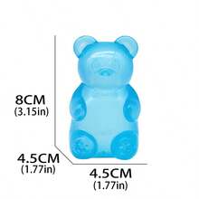 1 Peça Bola de Descompressão de Maltose para Gatos - Nee Doh, Fofo Macio de Retorno Lento Urso de Pelúcia - Bola Anti-Estresse, Brinquedo Fidget para Sala de Aula, Brinquedo Anti-Estresse, Brinquedo de Aperto, Ferramenta Anti-Estresse, Bola Anti-Estresse Criativa, Brindes para Festa, Brinquedos para Meninas, Brinquedos Fidget, Presente de Aniversário, Presente de Halloween, Presente de Natal, Presente Perfeito - Brinquedo, Brinquedos para Crianças - Multicolorido - Visão 5